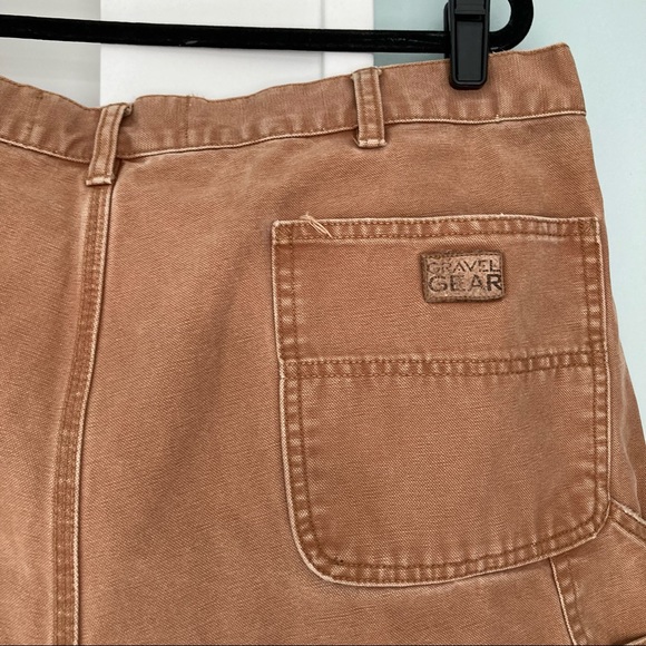 Northern tool Gravel Gear relax fit heavy duty carpenter pants in duck khaki - Picture 4 of 10